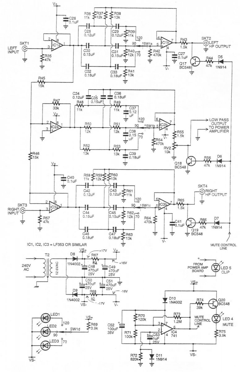 Playmaster subwoofer amp - LFE connection? - Speakers, Soundbars and ...