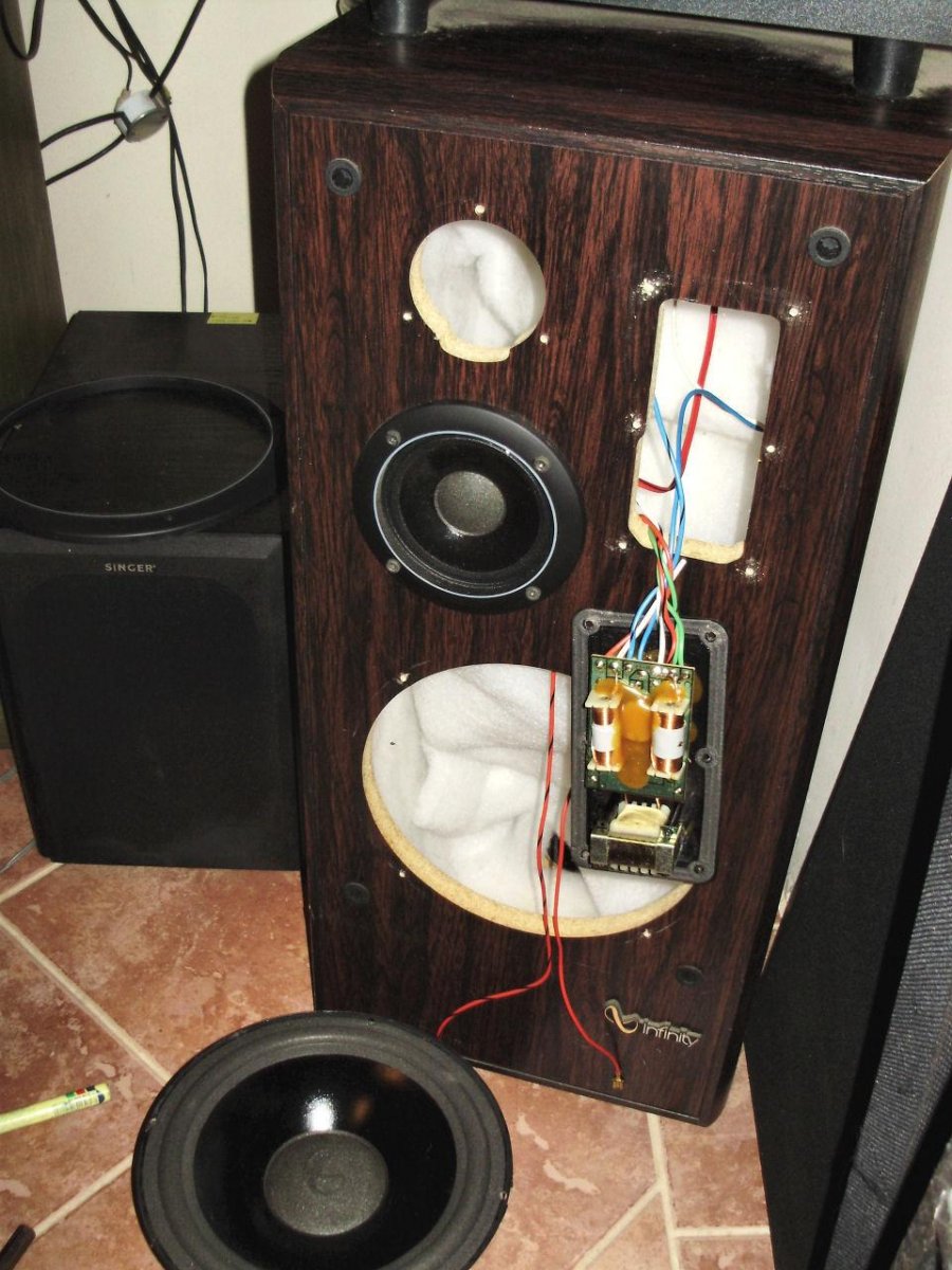 help with modding the Xover for Infinity drivers - DIY Audio Projects ...