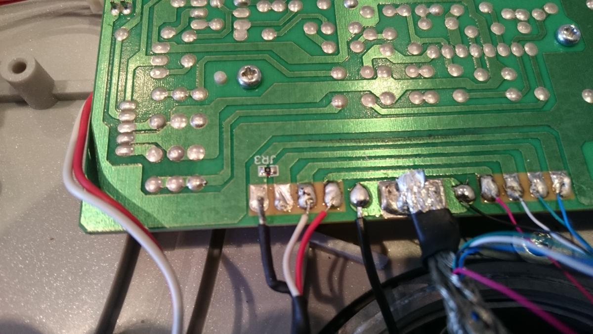 Preamp bypass switch Audio Technica LP120 USB. Pics & instructions