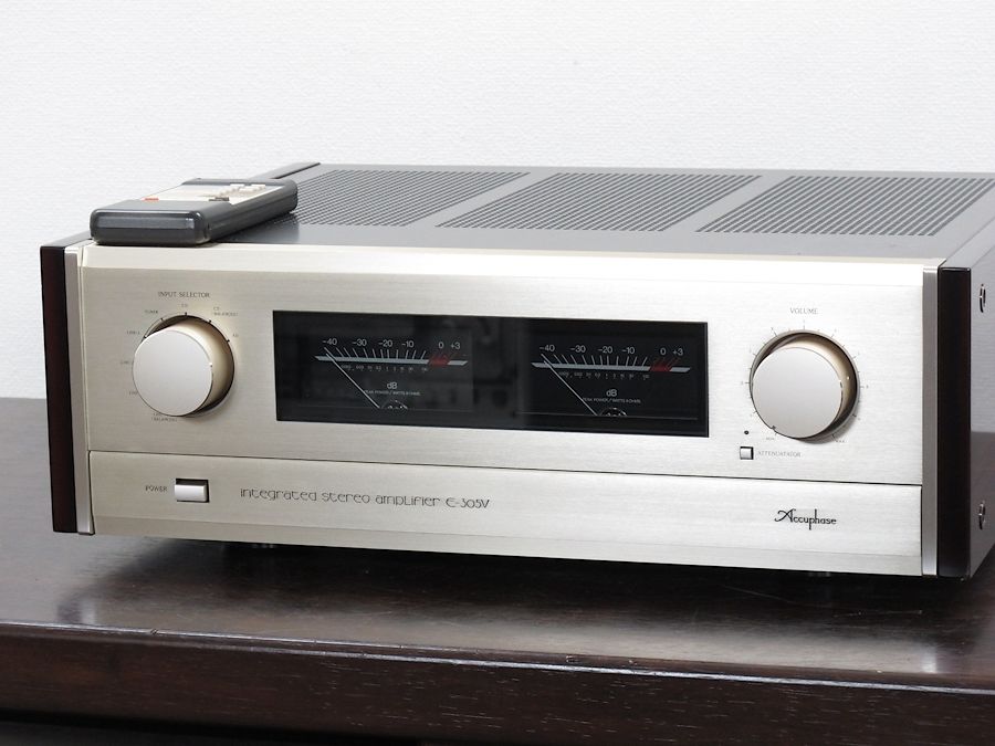 Accuphase E-305Vインテグレーテッド ステレオ プリメインアンプ Accuphase E-305V - Audiocostruzioni | Online Hi-Fi Sales