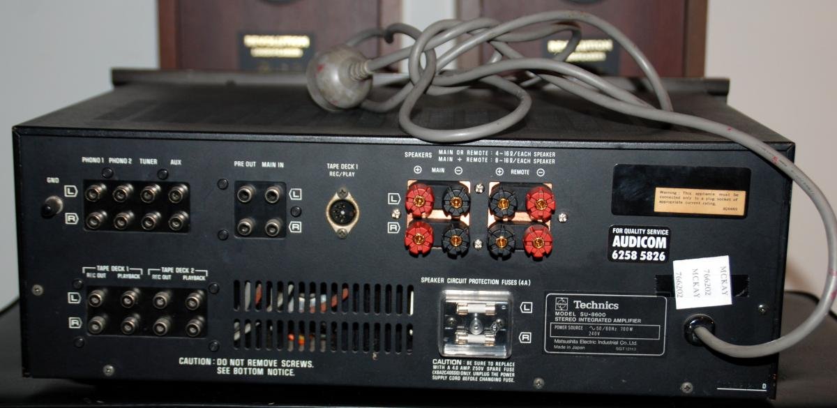 FS : Technics SU 8600 Integrated Amp - Stereo, Home Cinema