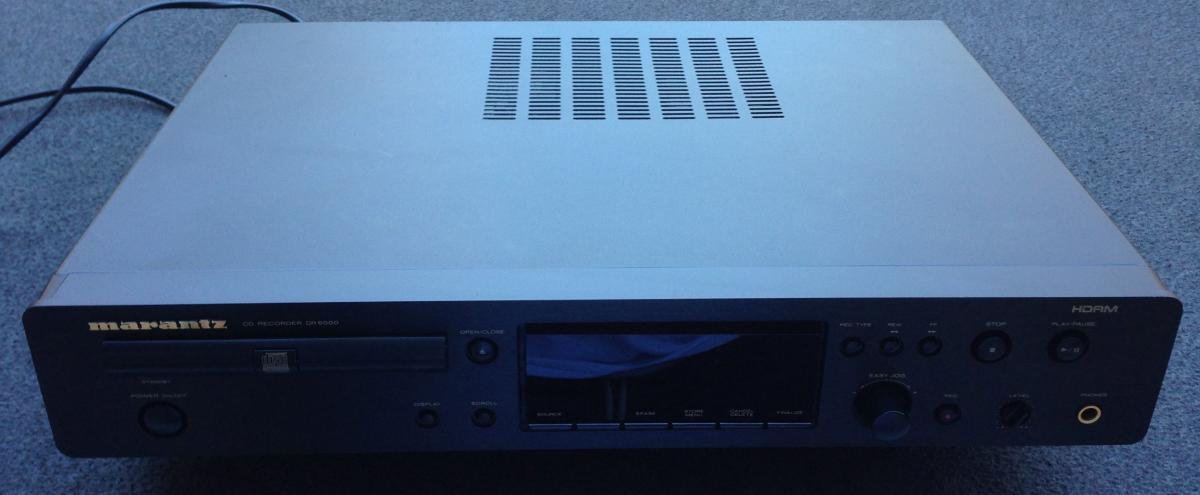 Marantz DR6000 Compact Disc Recorder - Great Transport & Player As
