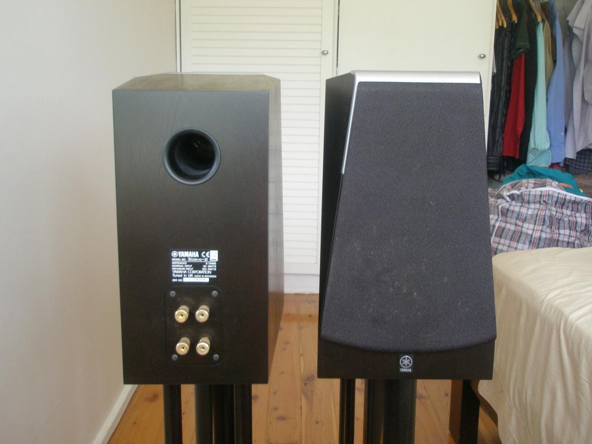 SOLD: FS: Yamaha Soavo 2 with Mission Stance Speaker Stands