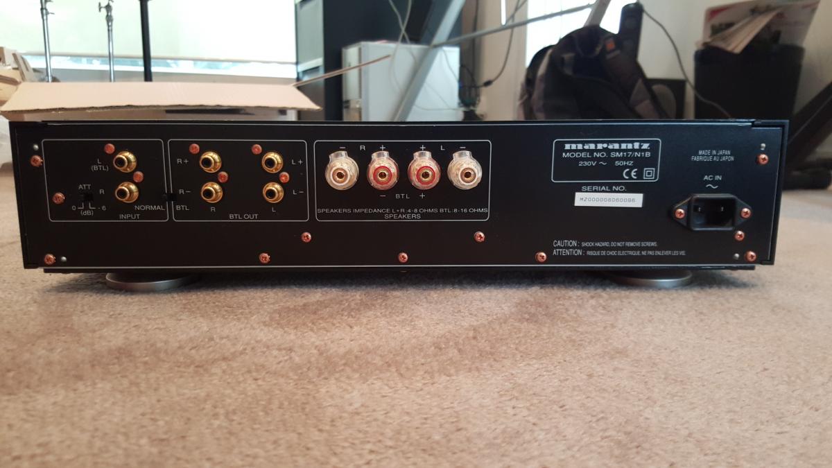 マランツsm17Version2 Marantz SM-17SA ver.2の仕様 マランツ