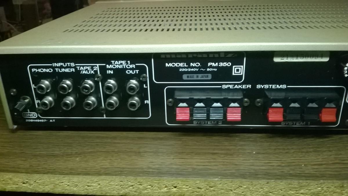 Marantz PM350 integrated amplifier - Stereo, Home Cinema