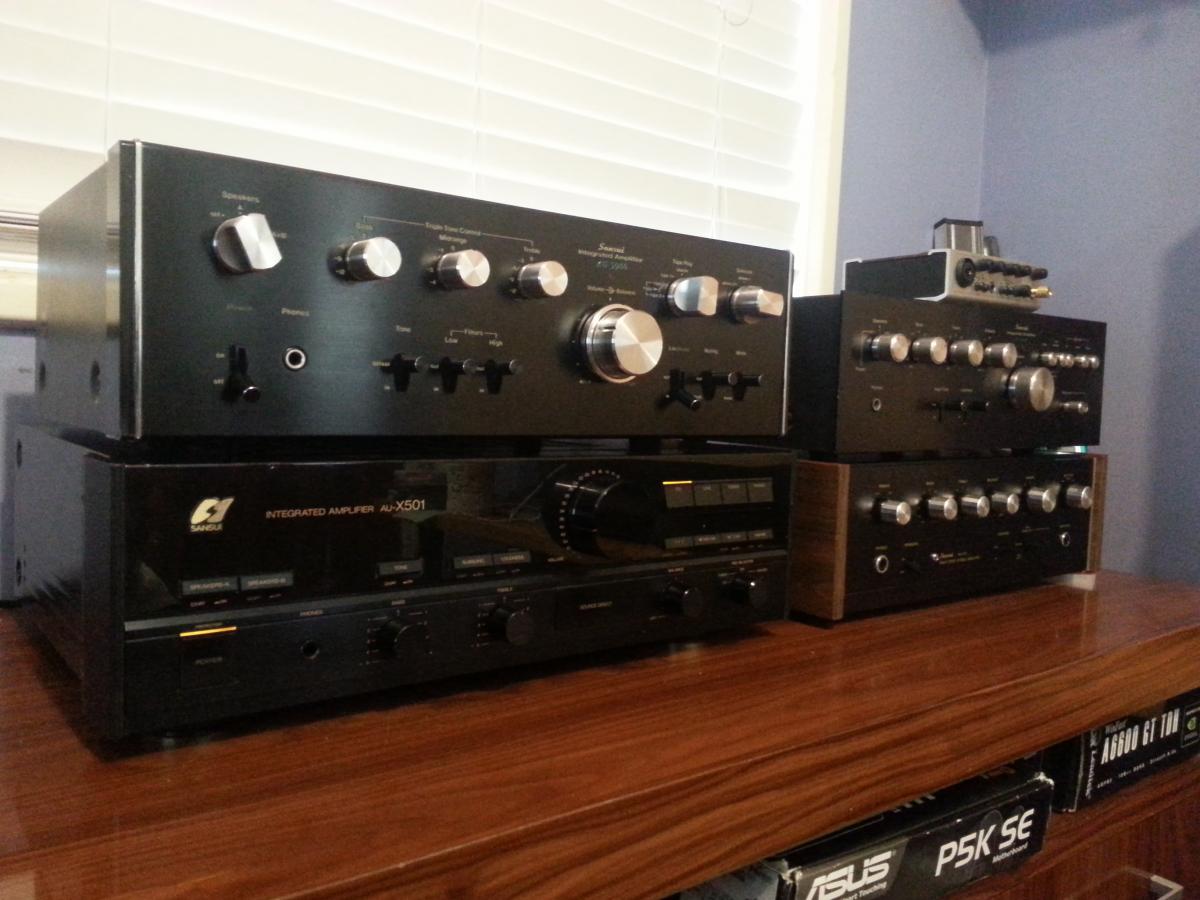 Sansui AU-X501 - Stereo Amplifiers & Pre-Amps - StereoNET