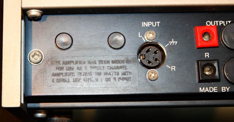 Vintage Quad 44-405 Pre-Power Amplifier - Stereo Amplifiers & Pre