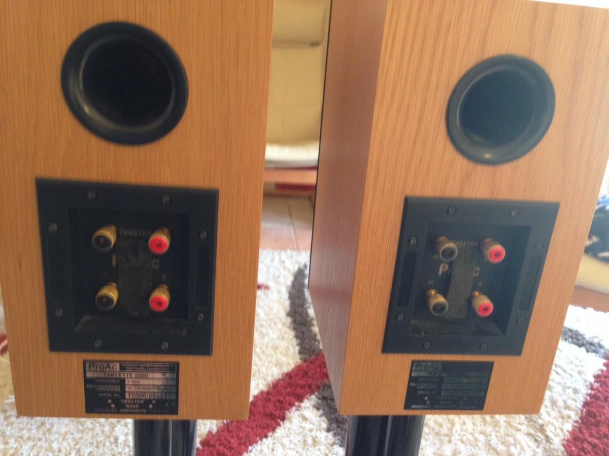 Proac T2000 SOLD: FS: Perth ProAc Tablette 2000 Bookshelf Speaker/Stands & ext XO ...