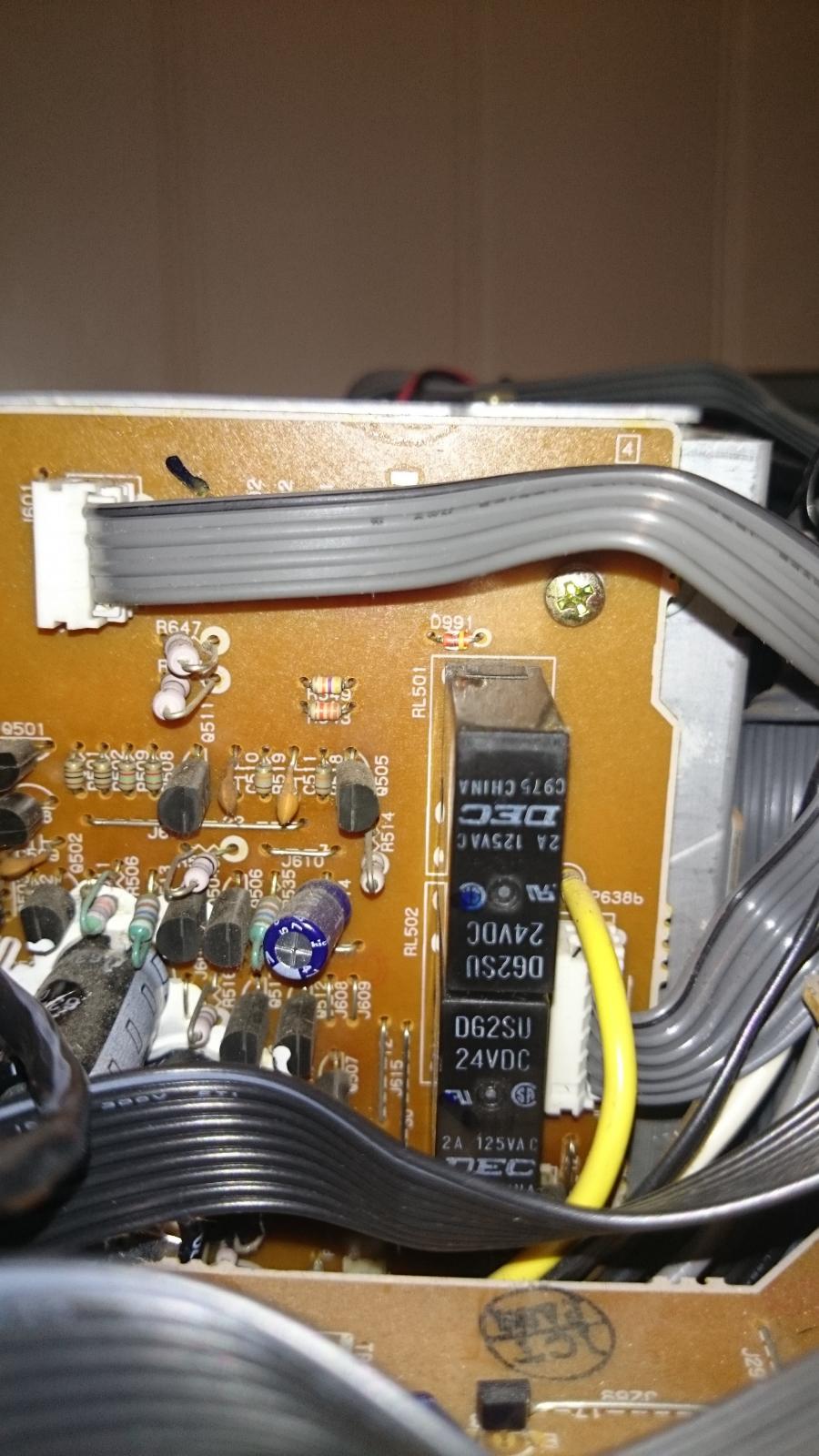 Help Needed. Replacing relays in Onkyo Receiver ﻿ DIY Audio Projects