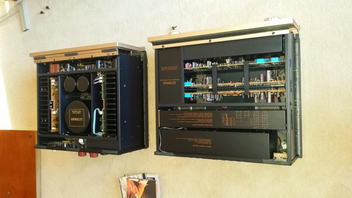 Item: Luxman pre amp,power amp model M7 C7 - Stereo, Home Cinema 