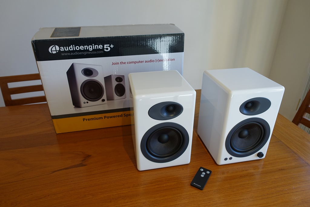 Fs Audio SOLD: FS: Audio Engine A5+ Speakers - Gloss White - Stereo, Home Cinema ...