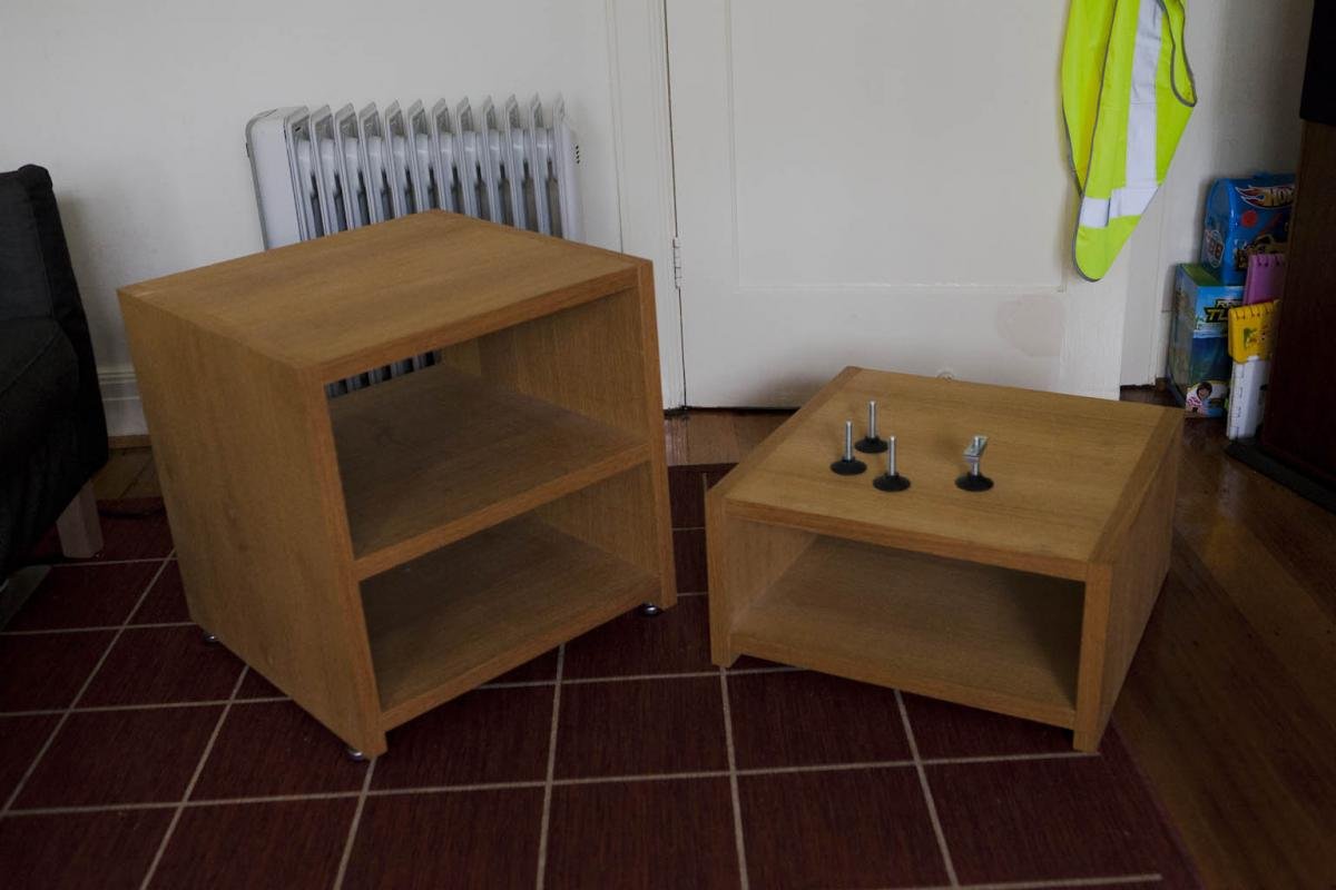 SOLD: FS: Wooden Audio Rack - Stereo, Home Cinema, Headphones ...