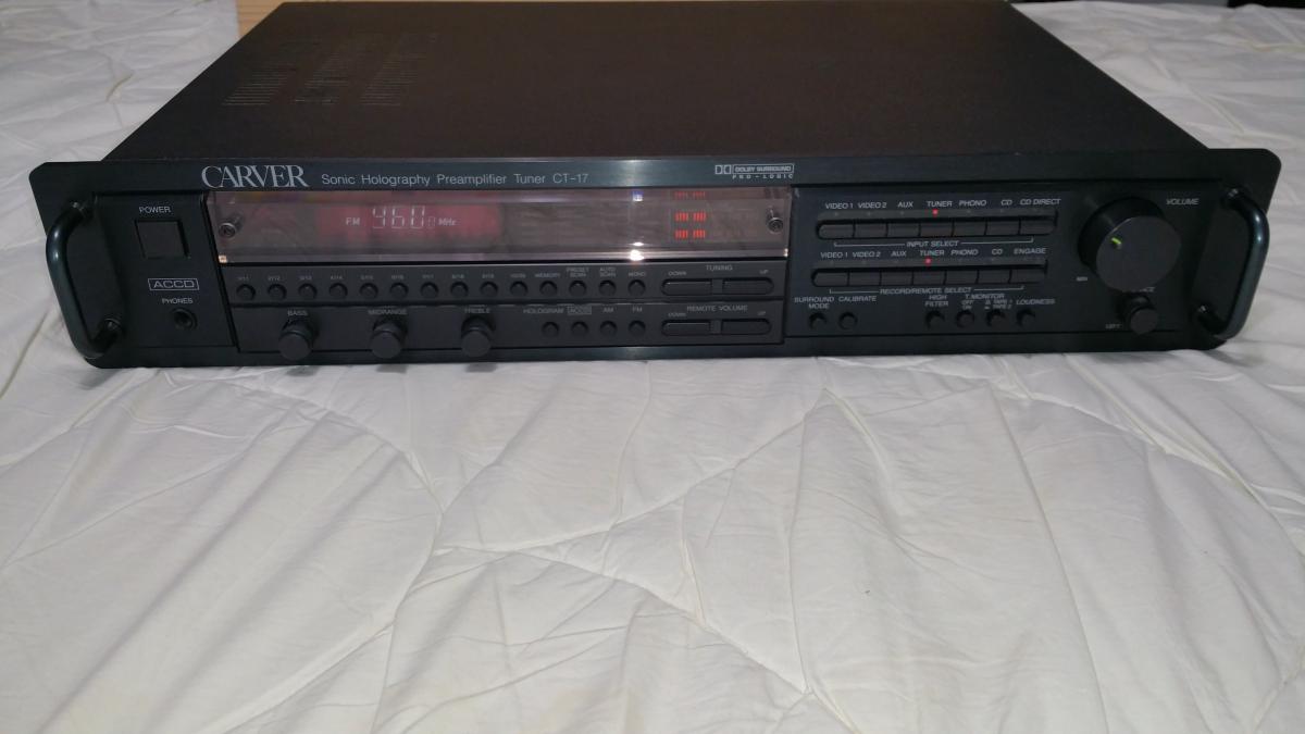 Carver Model C-9 Sonic Hologram Generator AS IS Unknown Hours, Nice! Vintage VGC Carver Model C-9 Sonic Hologram Generator AS IS Unknown Hours, Nice! Vintage VGC