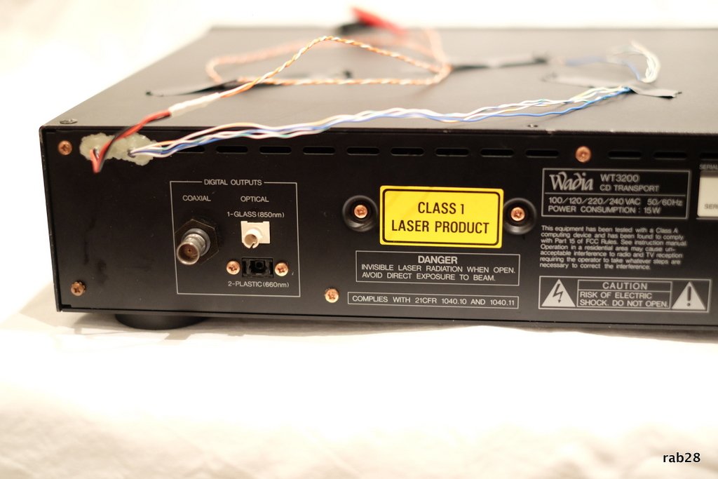 FS: Wadia WT 3200 CD Transport with Oscons, Burson clock, I2S and S ...
