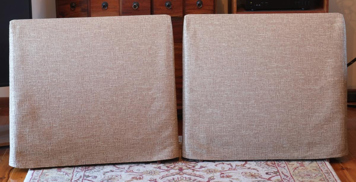 ESL57 luxury dust covers ﻿ Speakers, Soundbars and Subwoofers