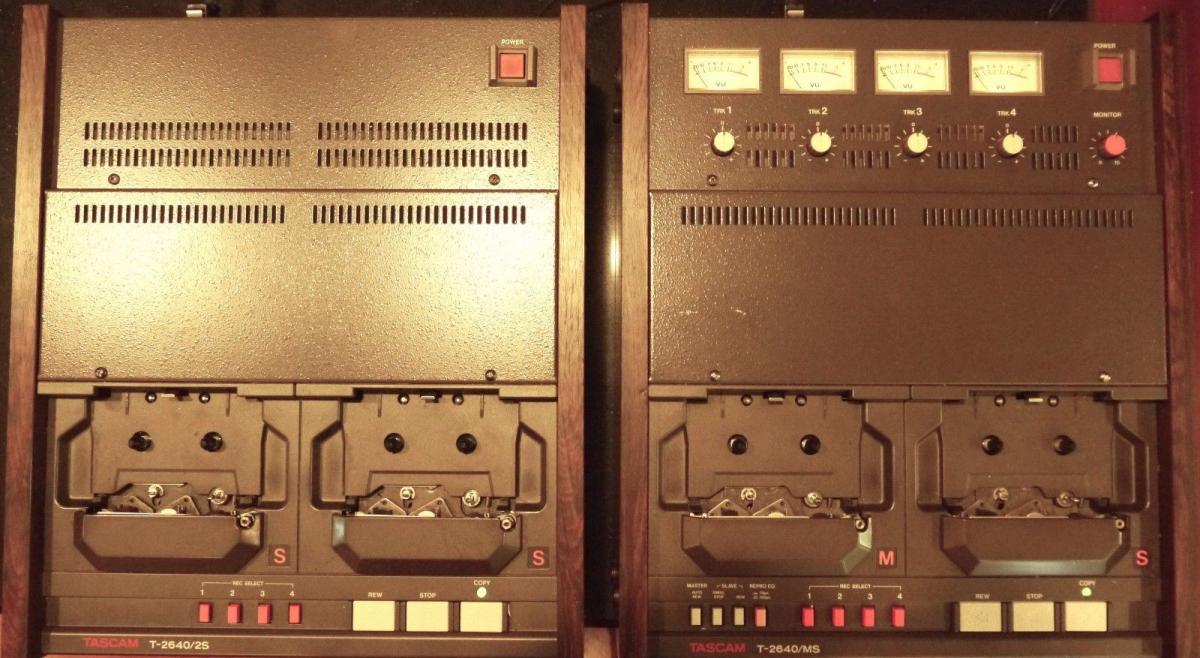 â€‹â€‹Tascam T-2640/MS - Master slave cassette recorder