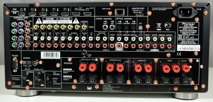 Pioneer Sc-Lx73 A/v Receiver - Stereo, Home Cinema, Headphones 