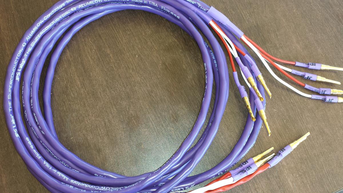 JPS LABS Superconductor Q 3 m biwire speaker cable ,JPS labs Super conductor 3 interconnect