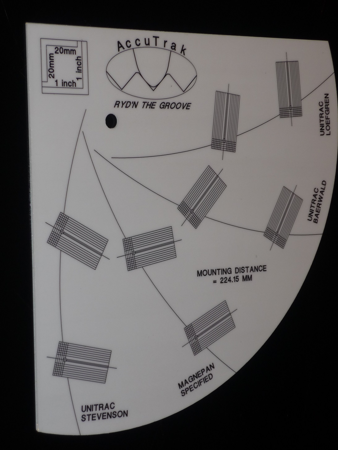 Anyone know how to use this alignment protractor? ﻿ Turntables, Record