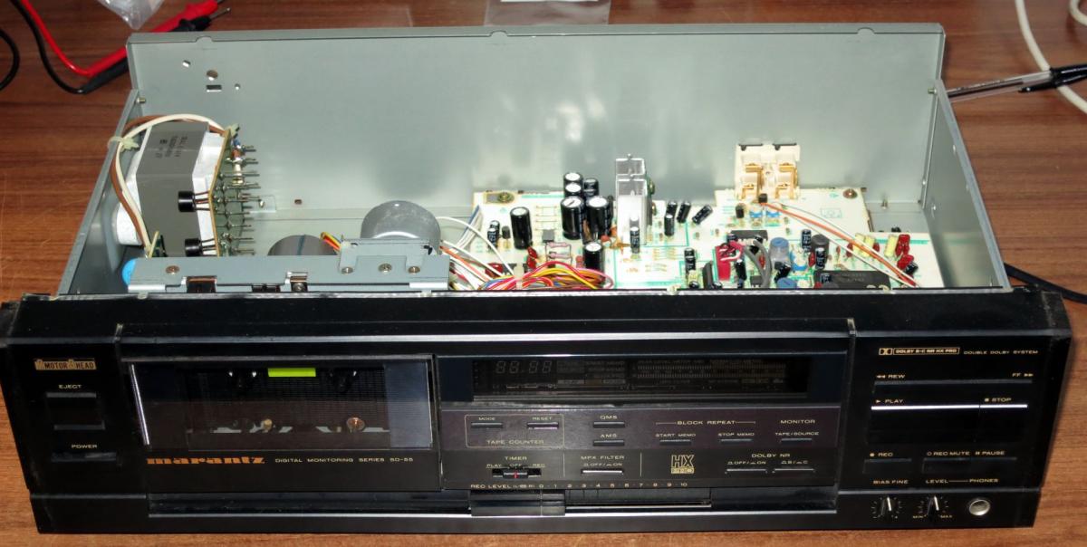 Marantz SD-55 - Schematics and Lids Lifted - StereoNET