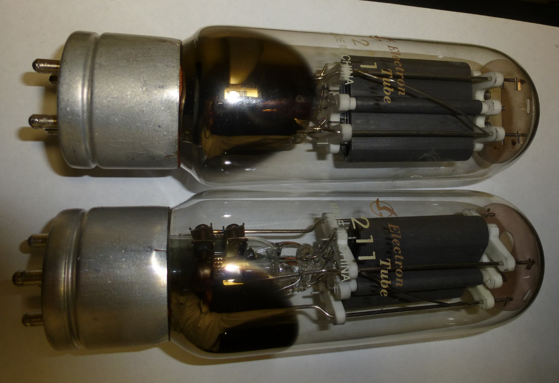 SOLD: 211 Vacuum Tube Pair - Stereo, Home Cinema, Headphones Components ...