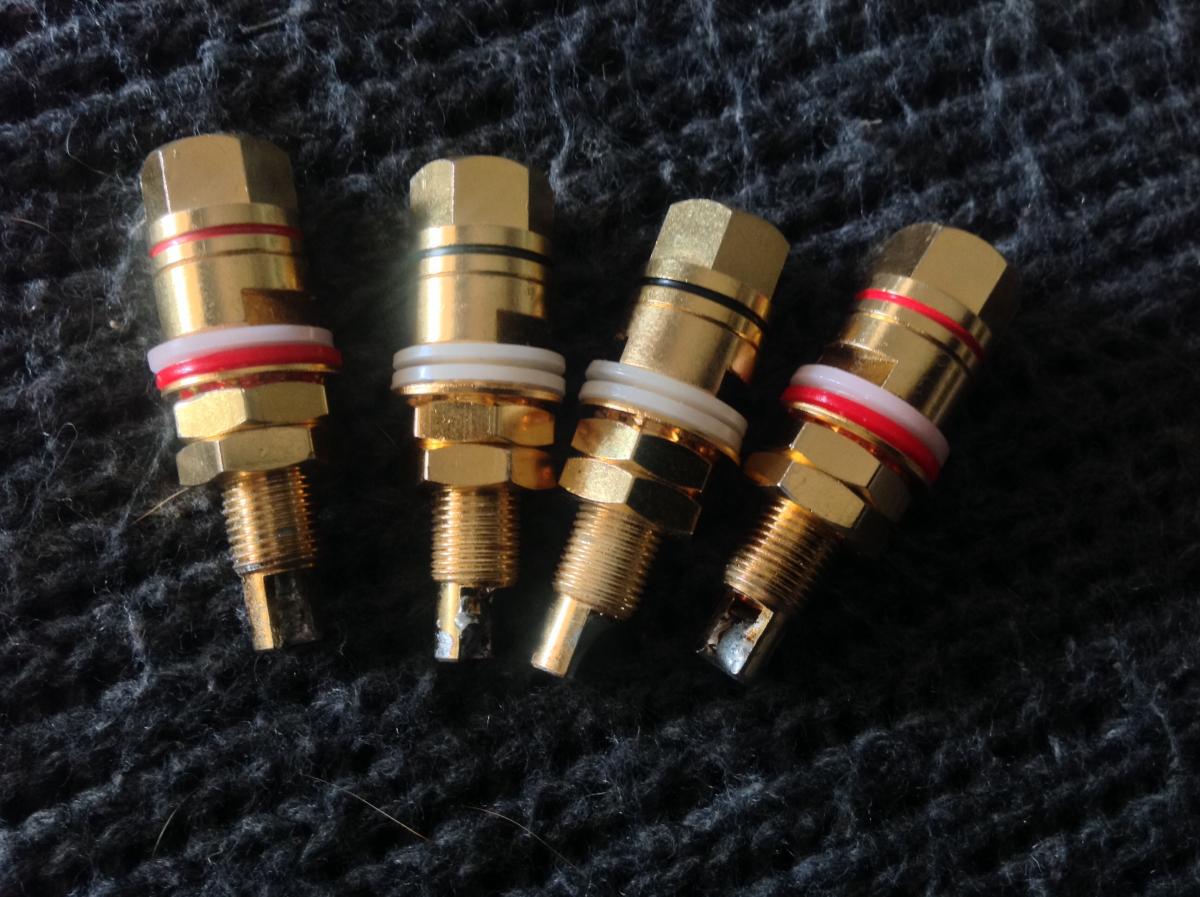 WTB: 4x High quality binding posts - Wanted to Buy - StereoNET
