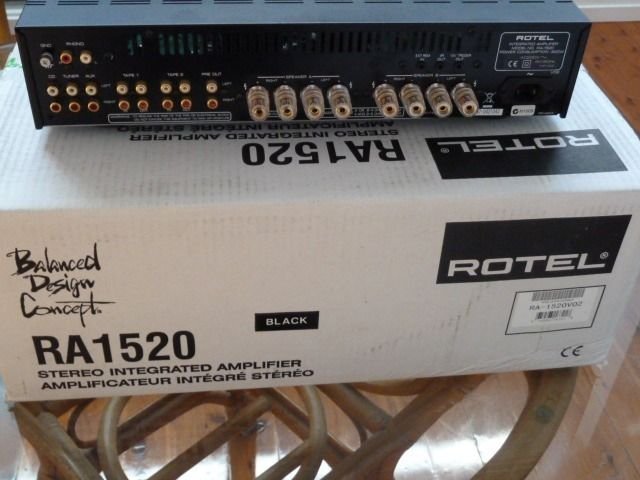IC: Rotel RA-1520 Integrated Amplifier - Stereo, Home Cinema