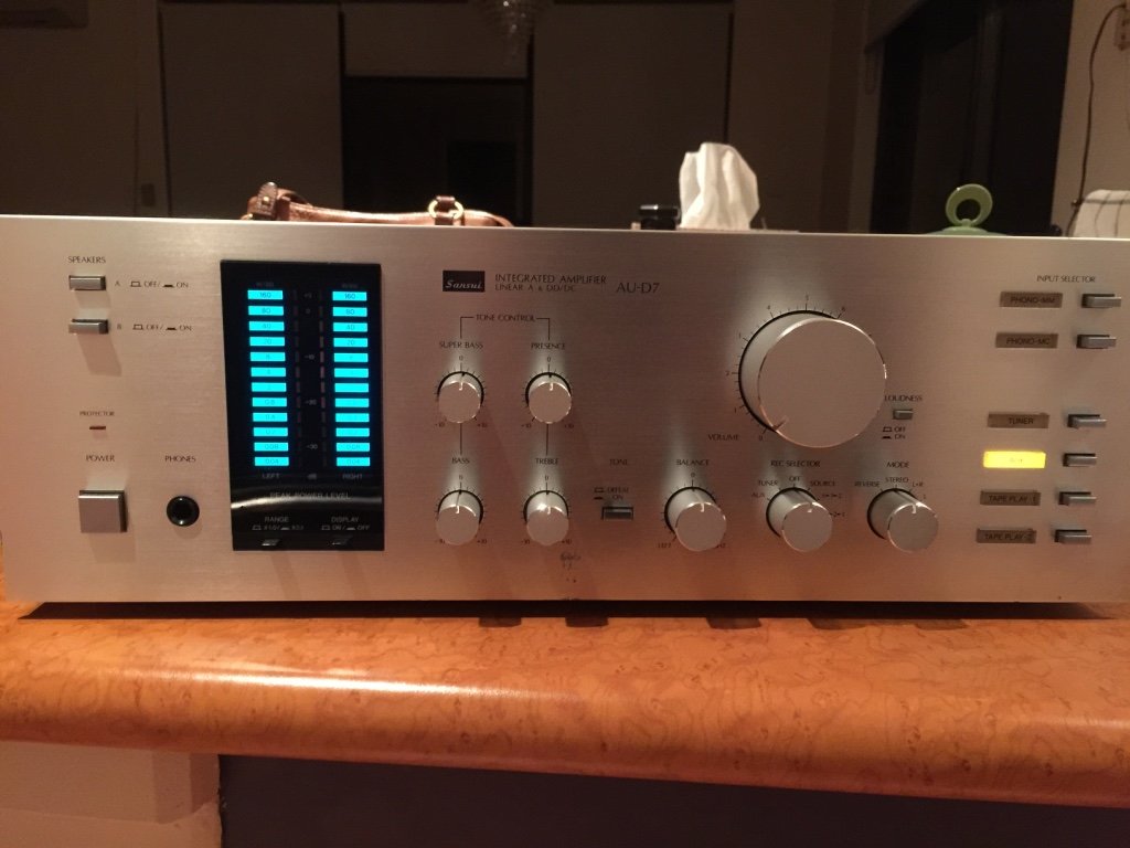 Sansui AU D7 integrated amplifier - Stereo, Home Cinema