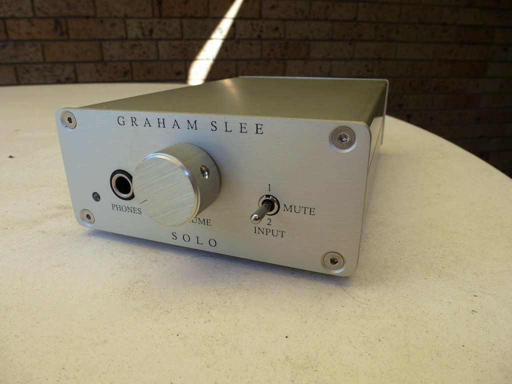 FS Graham Slee 'Green' Solo Headphone Amplifier ﻿ Stereo, Home Cinema
