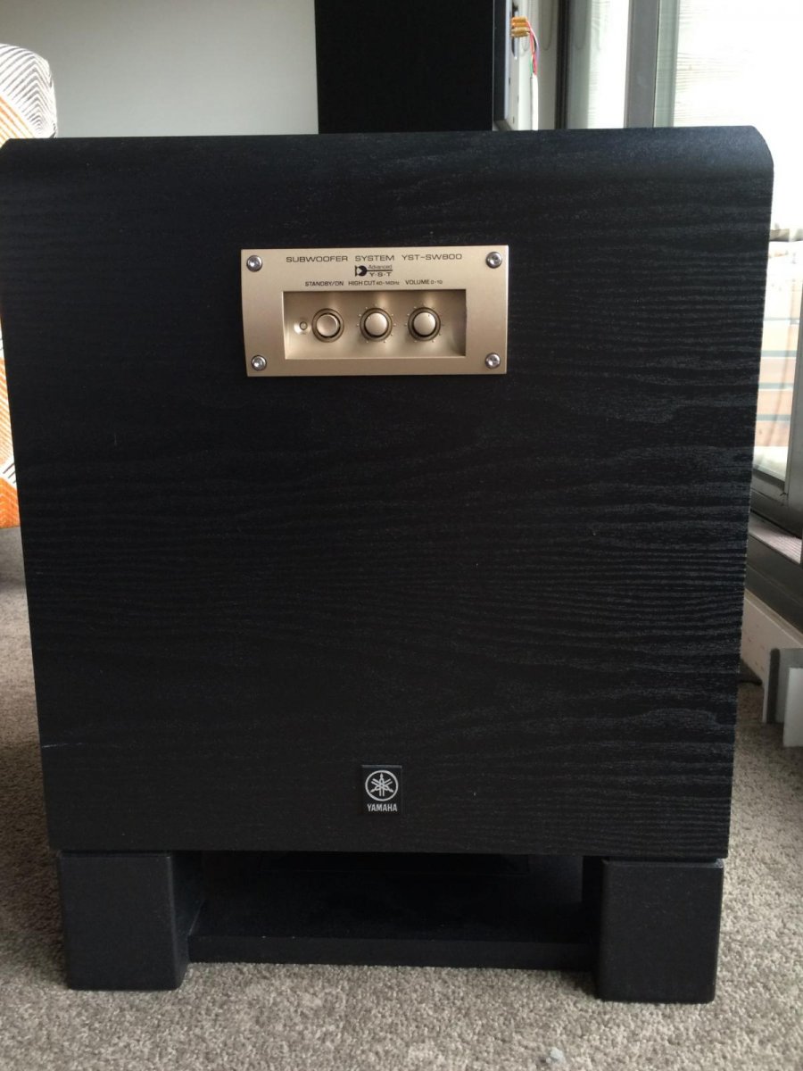 SOLD: FS: Yamaha Subwoofer YST-SW800 [Melb] - Stereo, Home Cinema