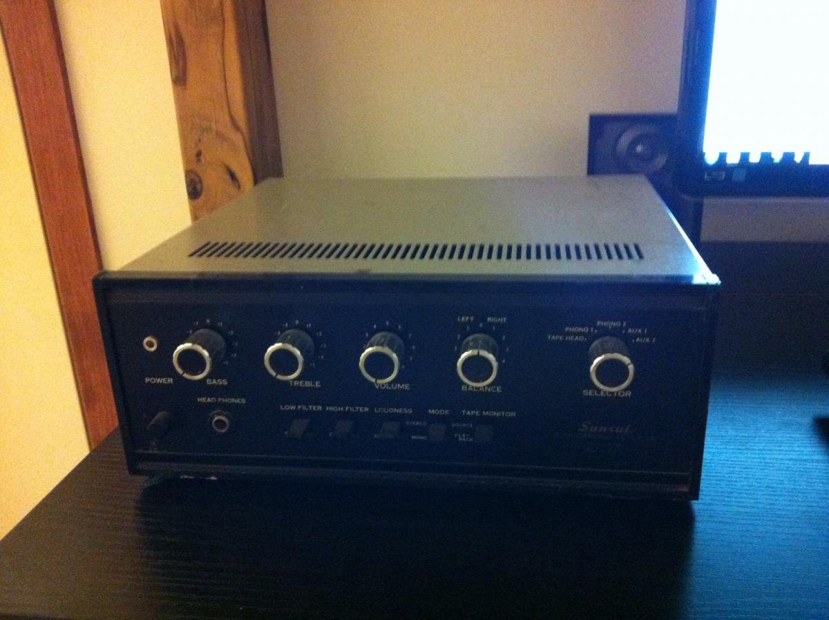 Sansui AU-222 garage sale find. - Stereo Amplifiers & Pre