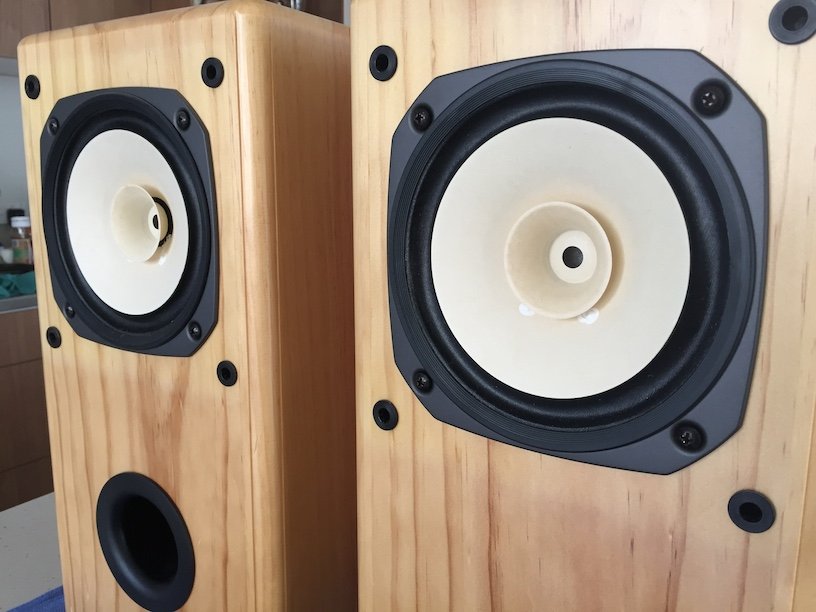 FS: Fostex FE166EN Bookshelf Speakers - Stereo, Home Cinema