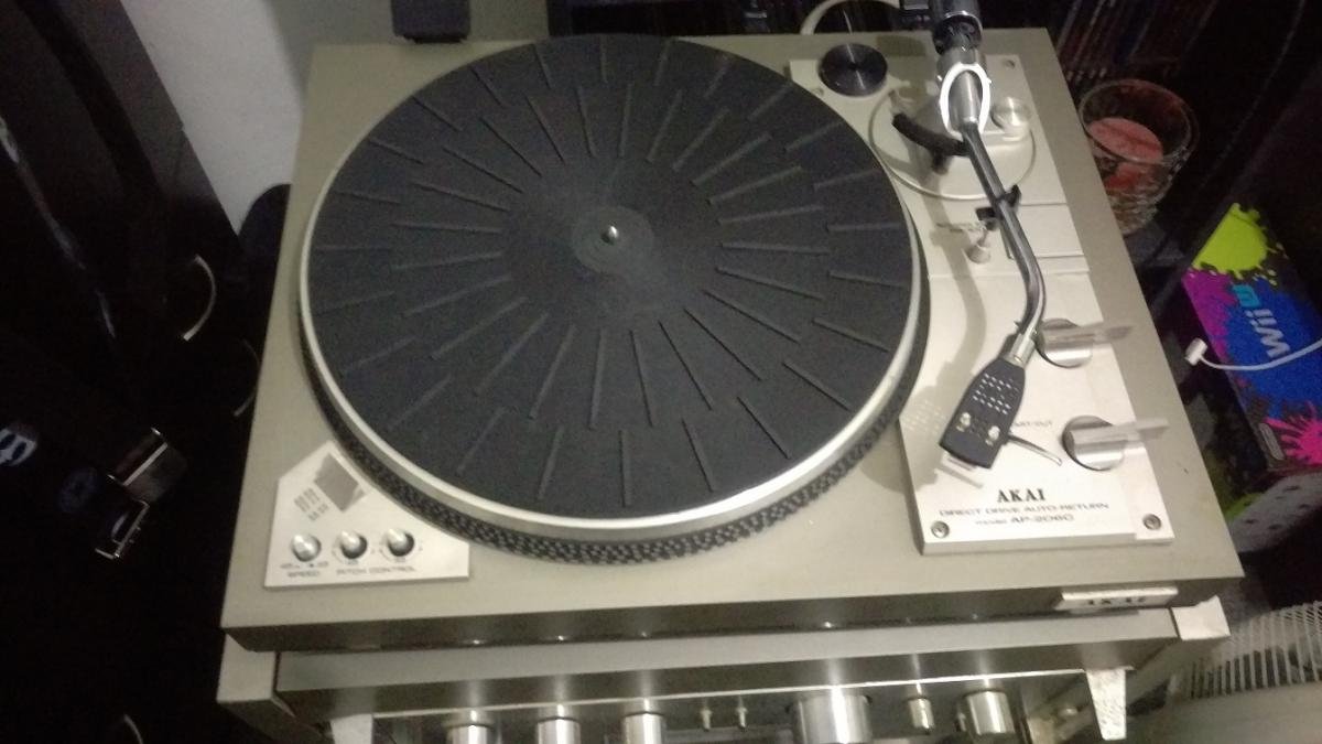 PLATINE VINYLE AKAI Auto Return Model Ap-206C / Vintage Turntable Hifi