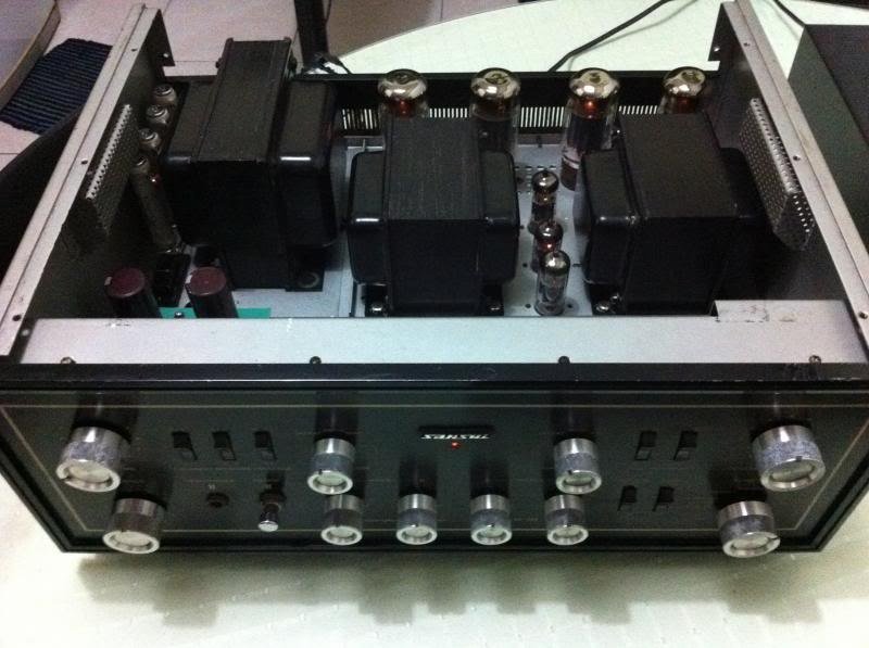 Jack M様限定商品　SANSUI AU-X111 MOS VINTAGE Sansui AU-X111 MOS FET Integrated Amplifier 350W Black Used