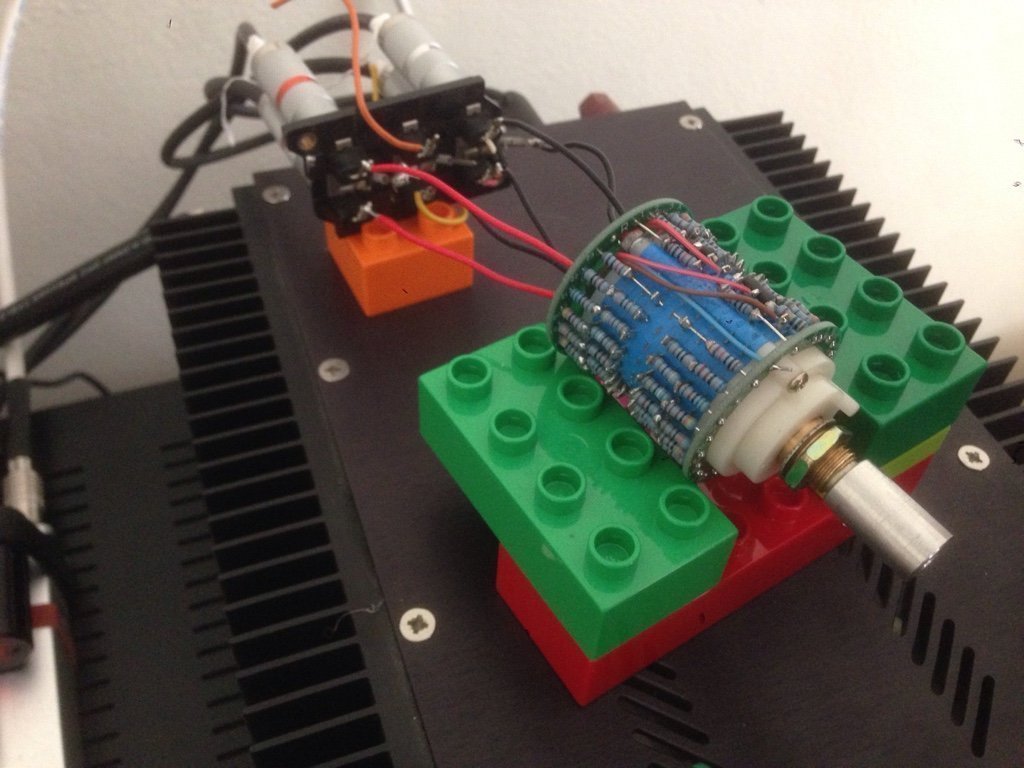 38 ladder type resistor attenuator ﻿ DIY Audio Projects