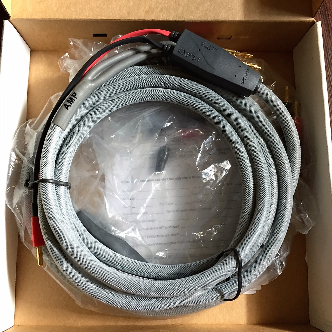 FS: Speaker Cables MIT EXp 10 Foot - Stereo, Home Cinema, Headphones ...