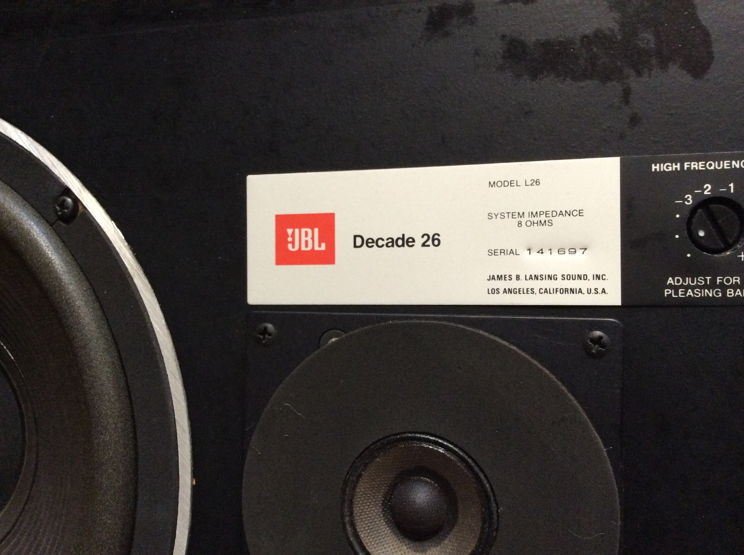 Sydney JBL decade L26 superb condition for age - Stereo, Home