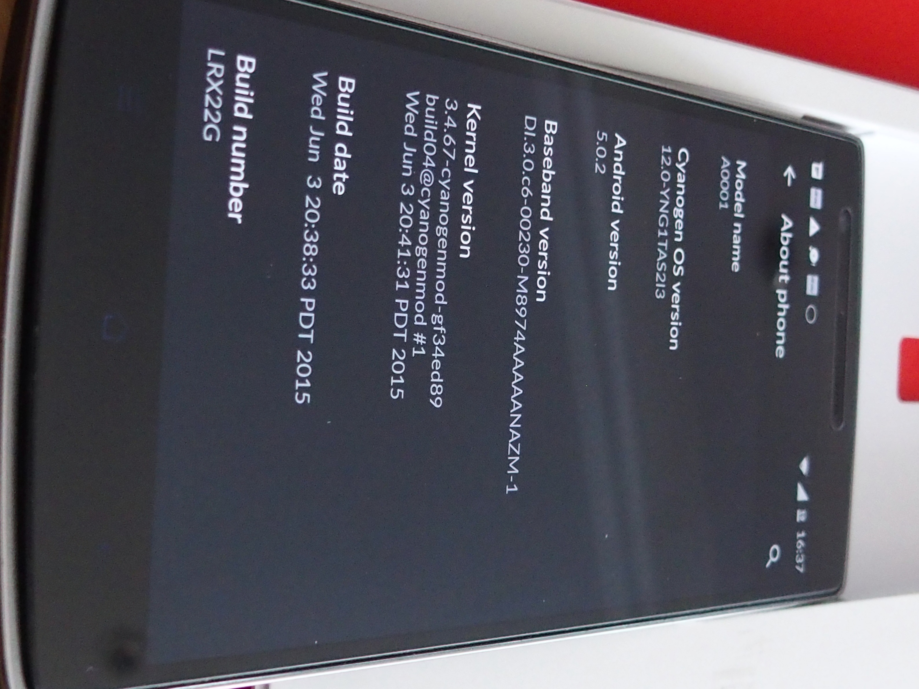 SOLD: Oneplus One 64GB Android Phone - Stereo, Home Cinema, Headphones ...
