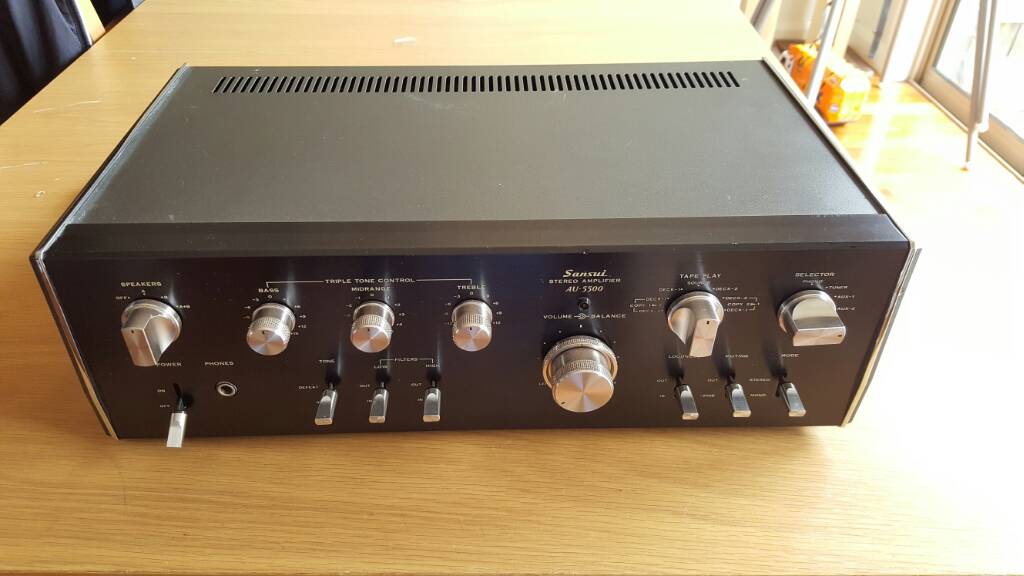 SOLD: FS: Sansui AU-5500 integrated amplifier - Stereo, Home