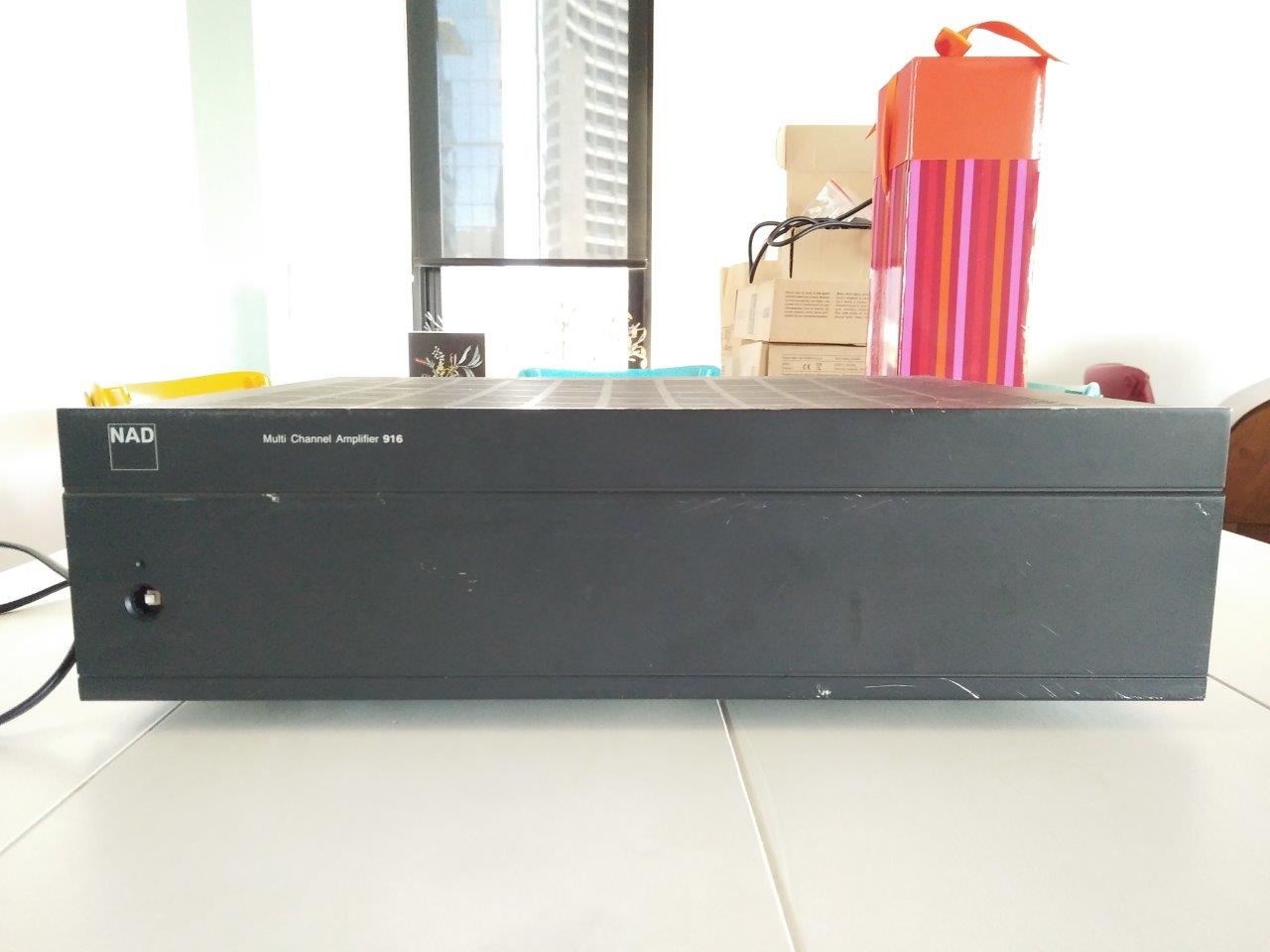 FS NAD 916 MULTI CHANNEL AMPLIFIER ﻿ Stereo, Home Cinema, Headphones Components