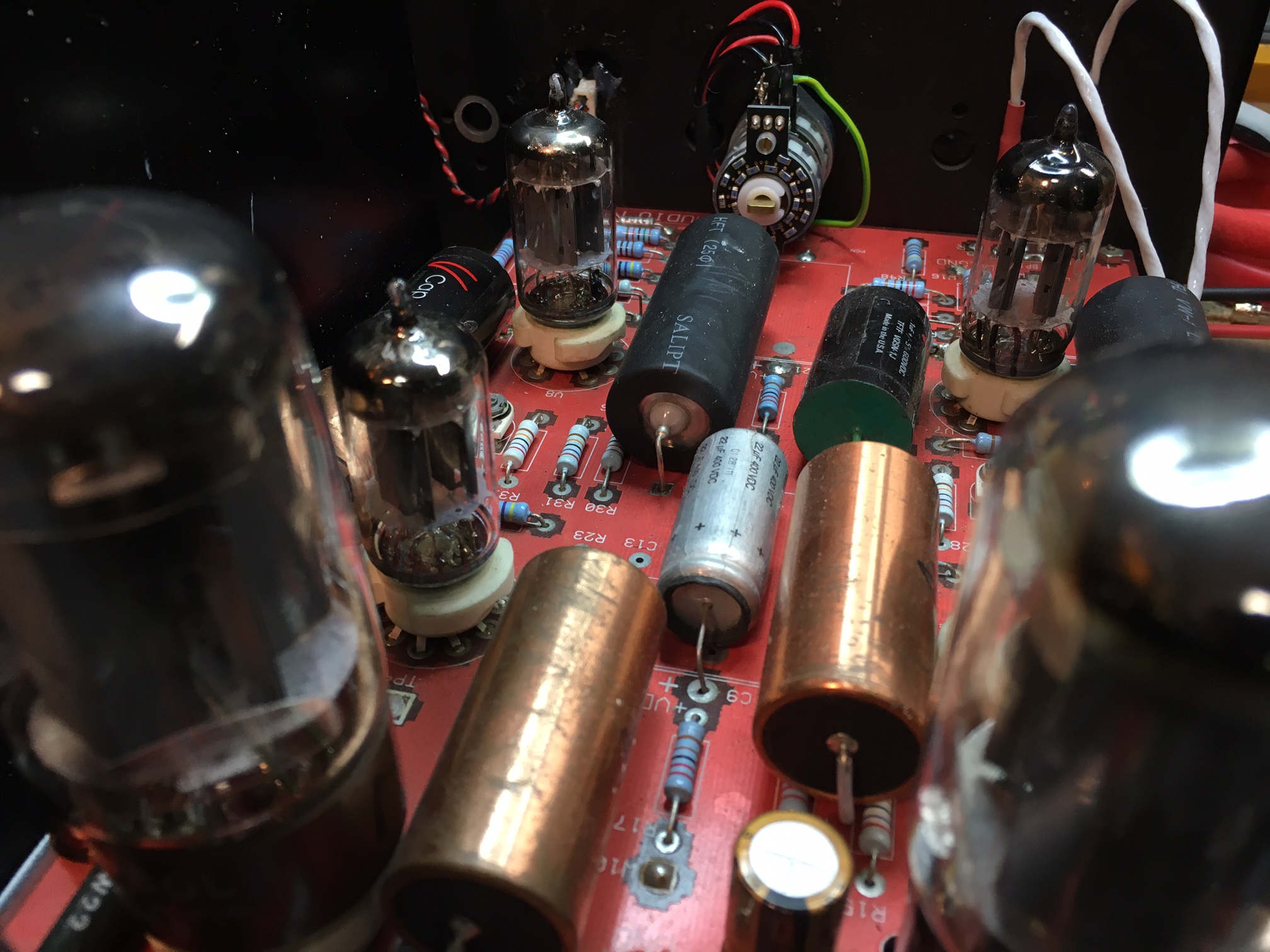 Audio Note P2 integrated amp with lots of nice upgraded parts - Stereo ...
