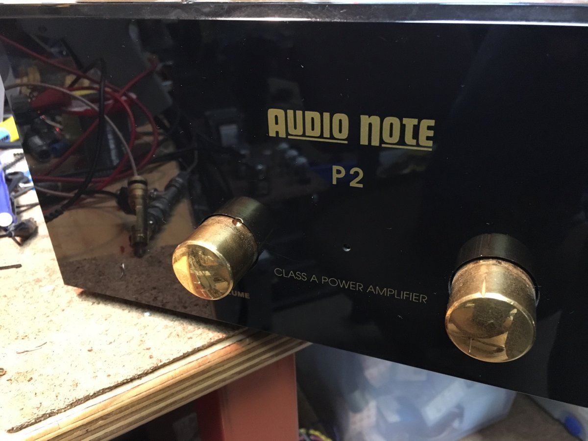 Audio Note P2 integrated amp with lots of nice upgraded parts |﻿ Stereo ...