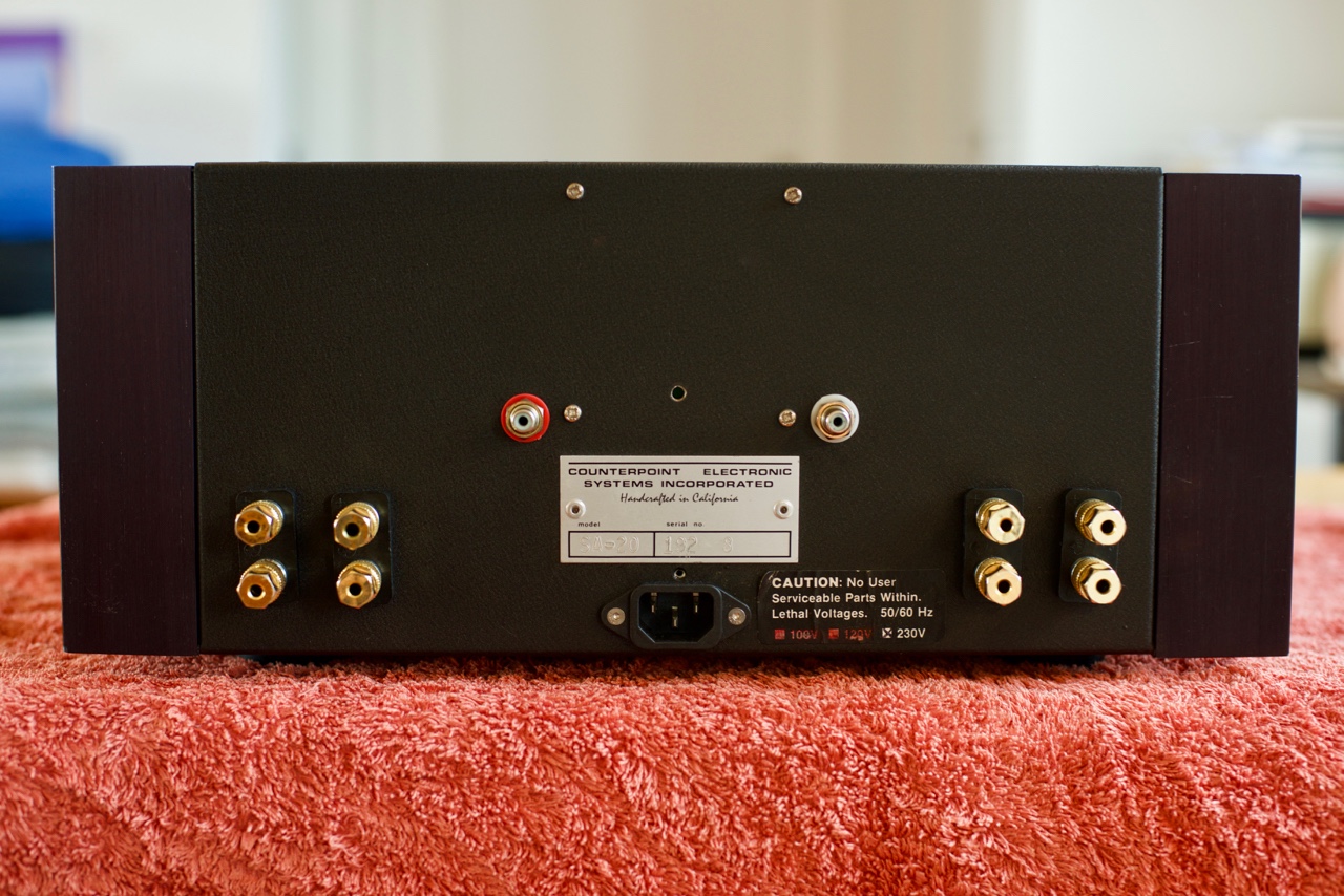 アンプ COUNTERPOINT SOLIO POWER AMPLIFIER EOI: Counterpoint NP220 Reference Hybrid Power amplifier