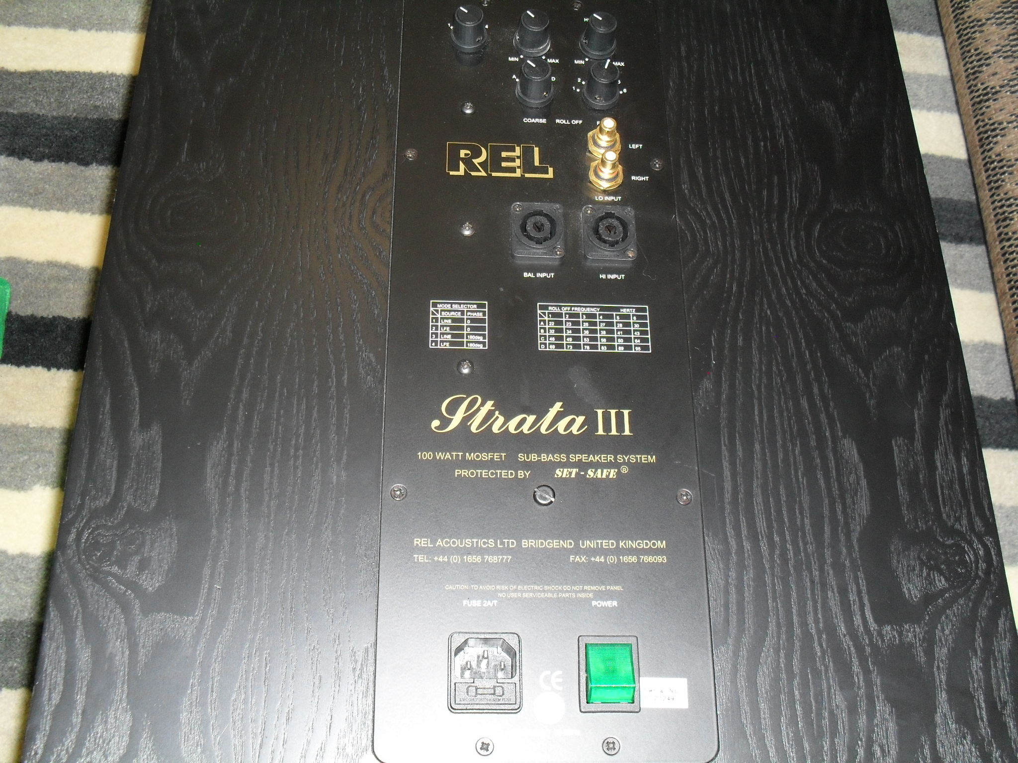 FS: REL Strata 3 Subwoofer (Adelaide) - Stereo, Home Cinema, Headphones ...
