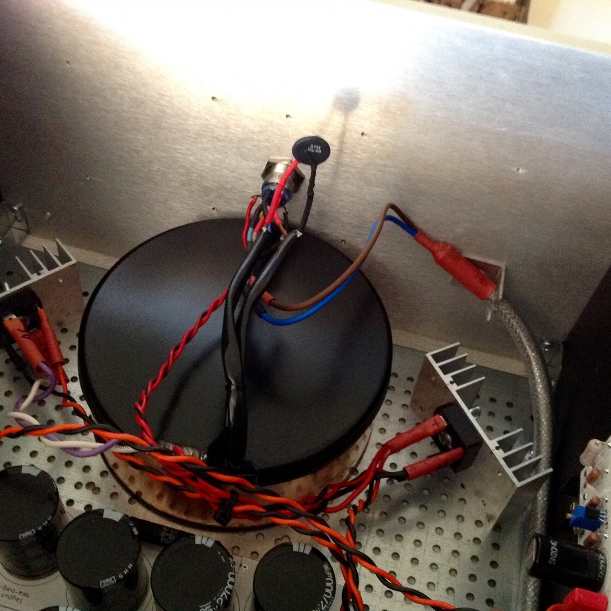 Power amp going THUMP when switching on. ﻿ Stereo Amplifiers & PreAmps