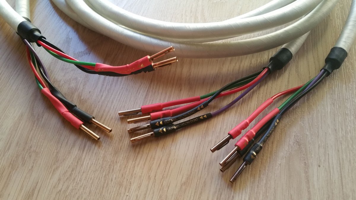 FS: Chord Carnival Silver screen bi-wire speaker cable (3m pair