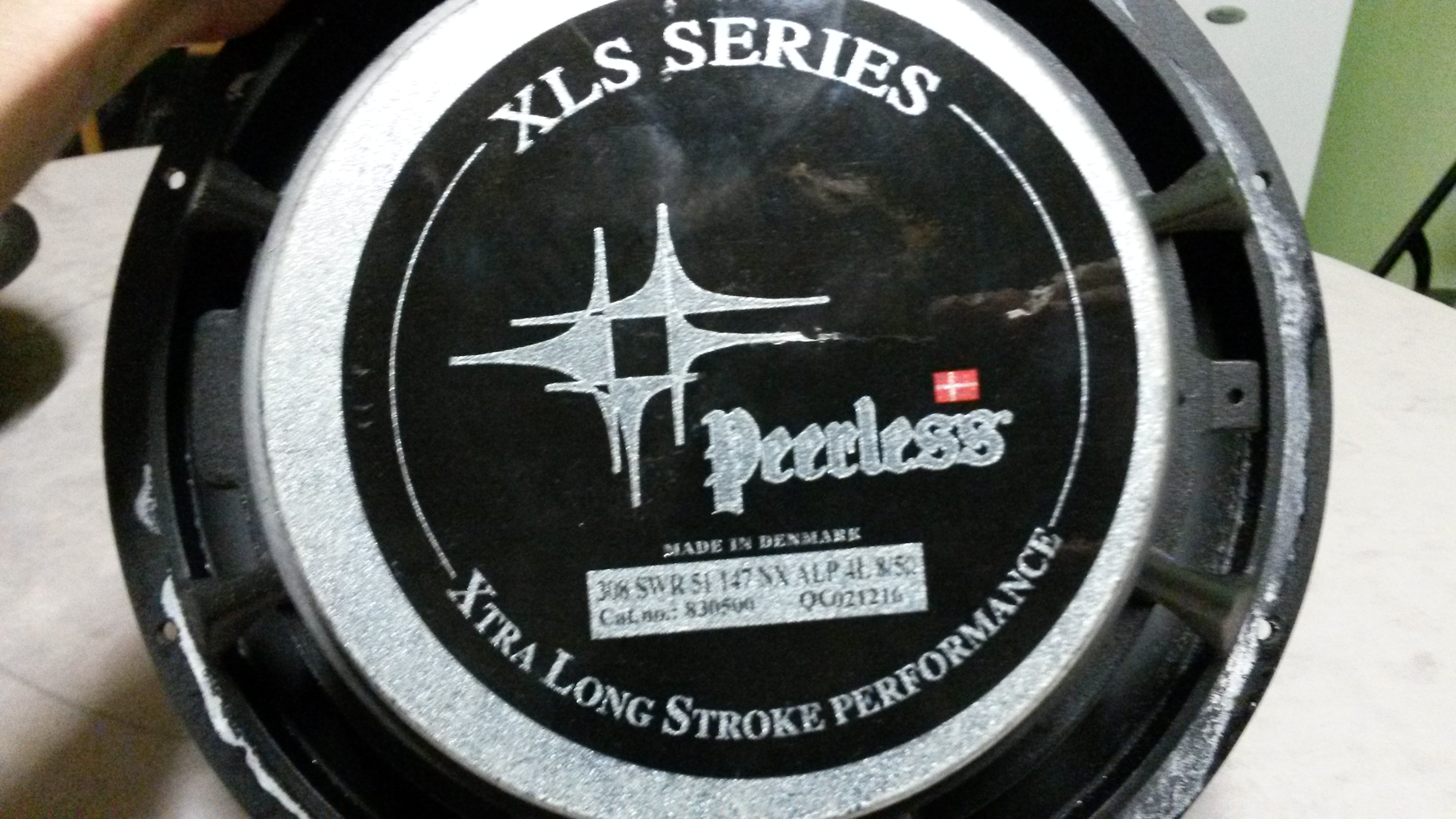 SOLD: FS: Peerless XLS 12" Subwoofer 830500 + PR 830548 - Stereo, Home ...