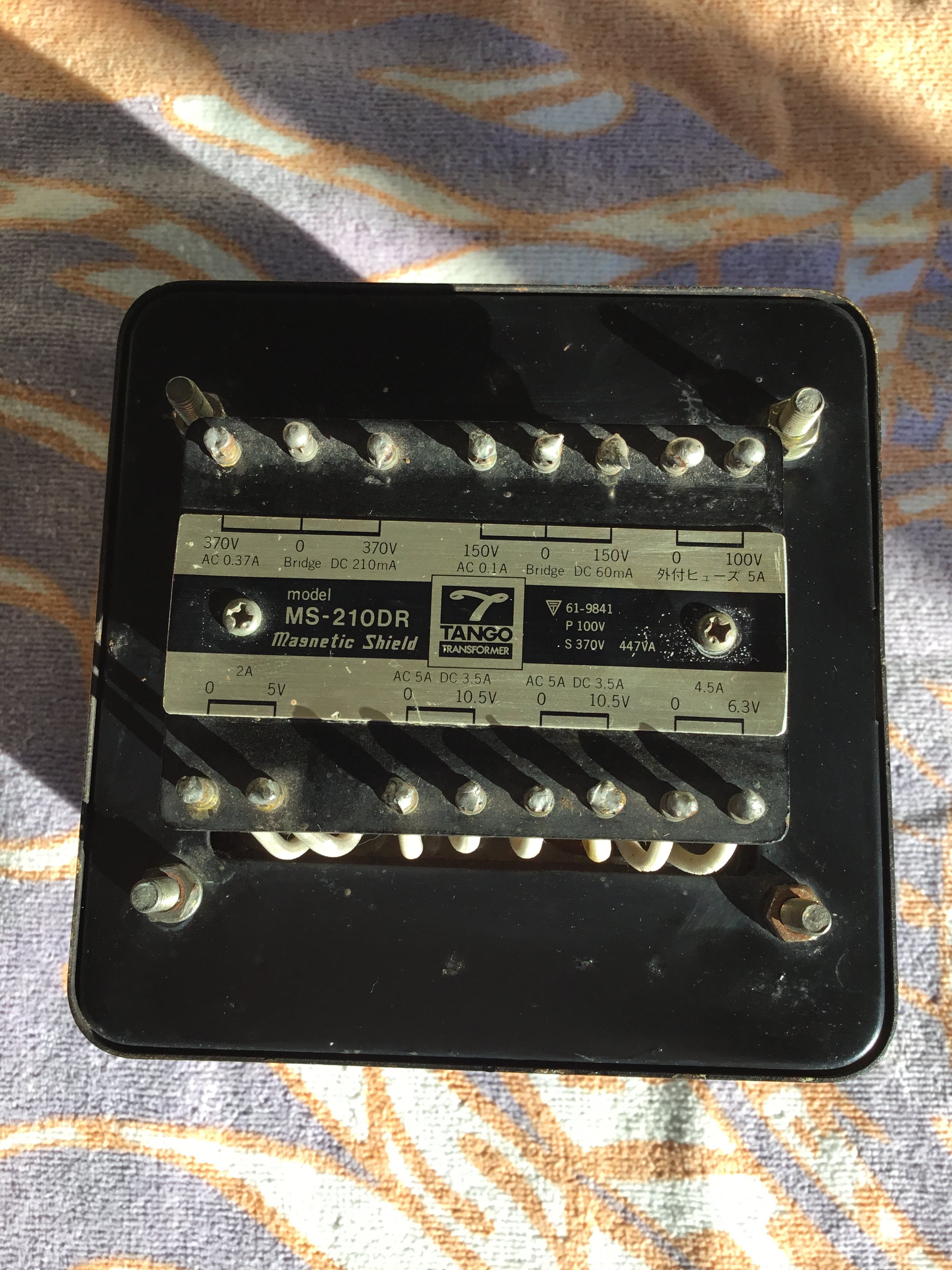 GENUINE HIRATA TANGO POWER TRANSFORMER FOR KONDO STYLE AMP. - Stereo ...