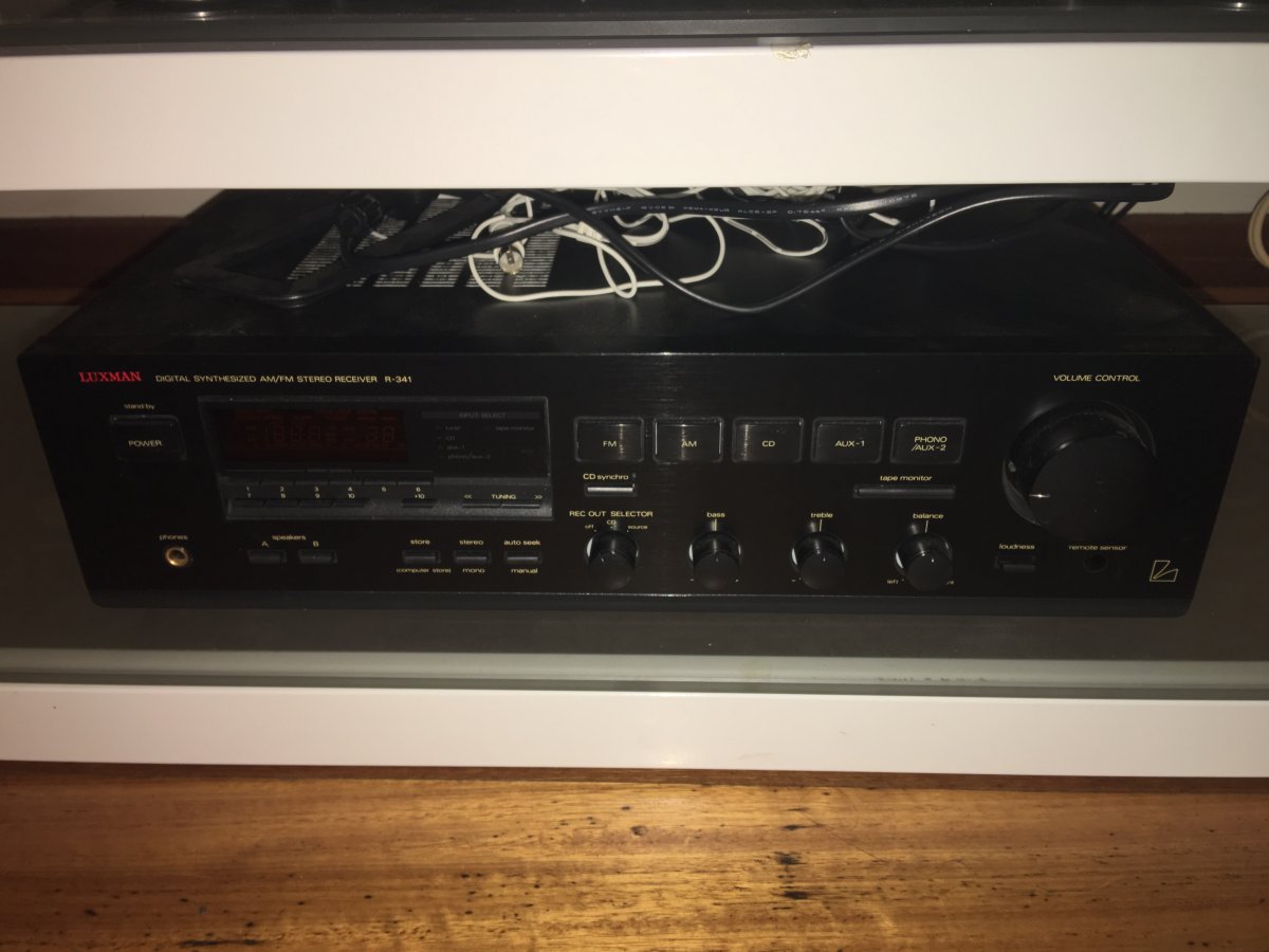 FS: Luxman Stereo Receiver R-341 - Stereo, Home Cinema, Headphones ...