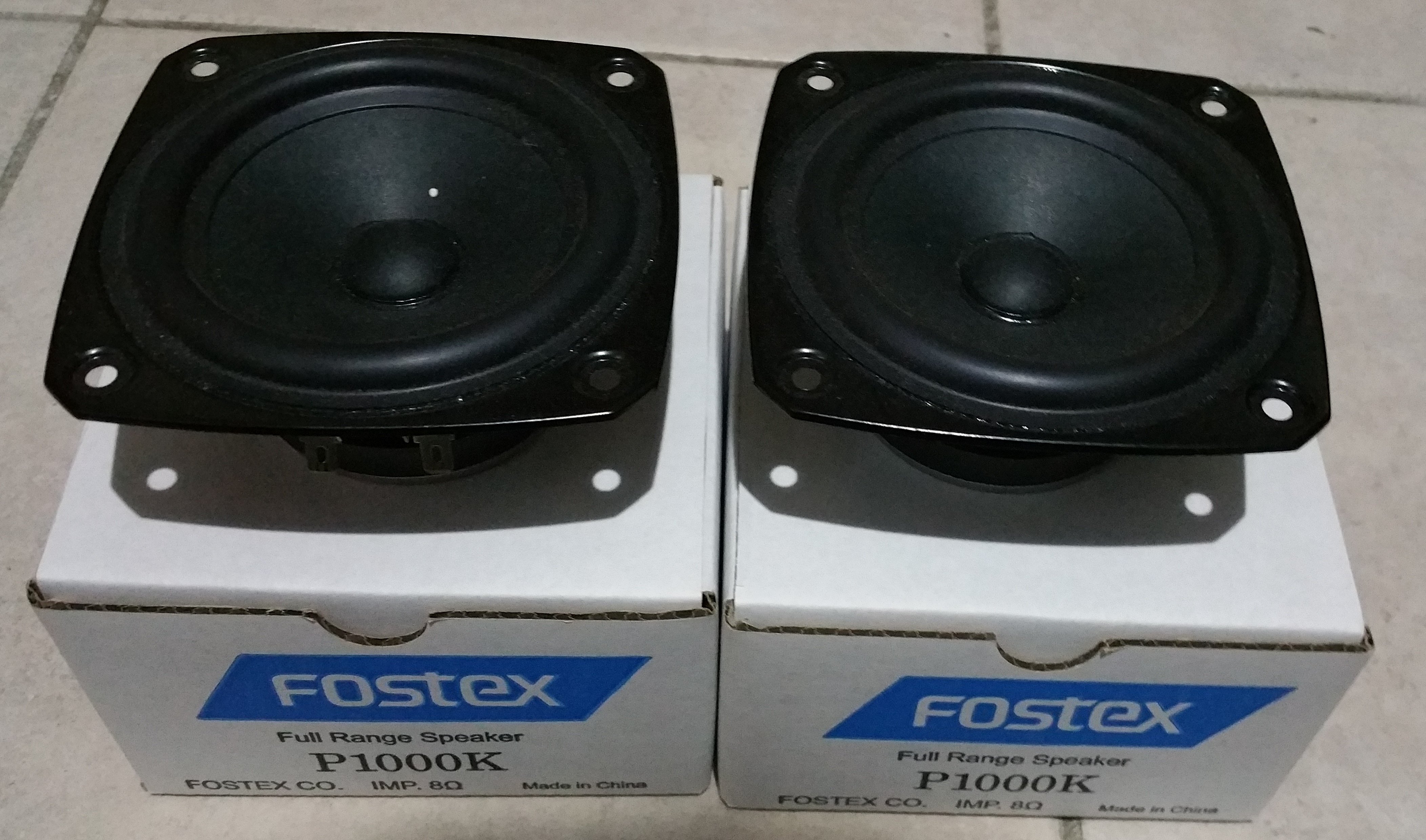 スピーカー・ウーファー fostex 10cm full range speaker P1000K FOSTEX 10cm full-range speaker unit pair P1000K(P) | eBay